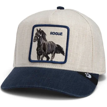 Sapkák ívelt bézs snapback Rogue Thread Rebel Rugged Comfort The Farm Goorin Bros.