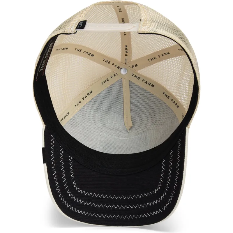 trucker-cap-beige-schlange-menace-deadly-companion-core-canvas-the-farm-von-goorin-bros