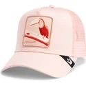 rosa-trucker-kappe-tucan-paradise-toucan-mirage-chroma-wave-the-farm-von-goorin-bros