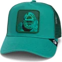 grune-trucker-kappe-gorilla-boss-mirage-chroma-wave-the-farm-von-goorin-bros