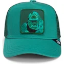 grune-trucker-kappe-gorilla-boss-mirage-chroma-wave-the-farm-von-goorin-bros