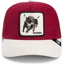 sapkak-ivelt-piros-snapback-the-suede-bull-global-core-micro-suede-the-farm-goorin-bros