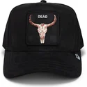 sapkak-ivelt-fekete-snapback-dead-the-suede-skull-global-core-micro-suede-the-farm-goorin-bros