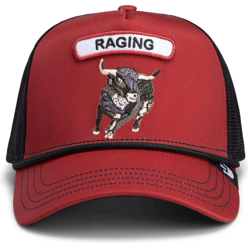 sapkak-ivelt-piros-snapback-gb2-raging-bull-the-rocker-the-farm-goorin-bros
