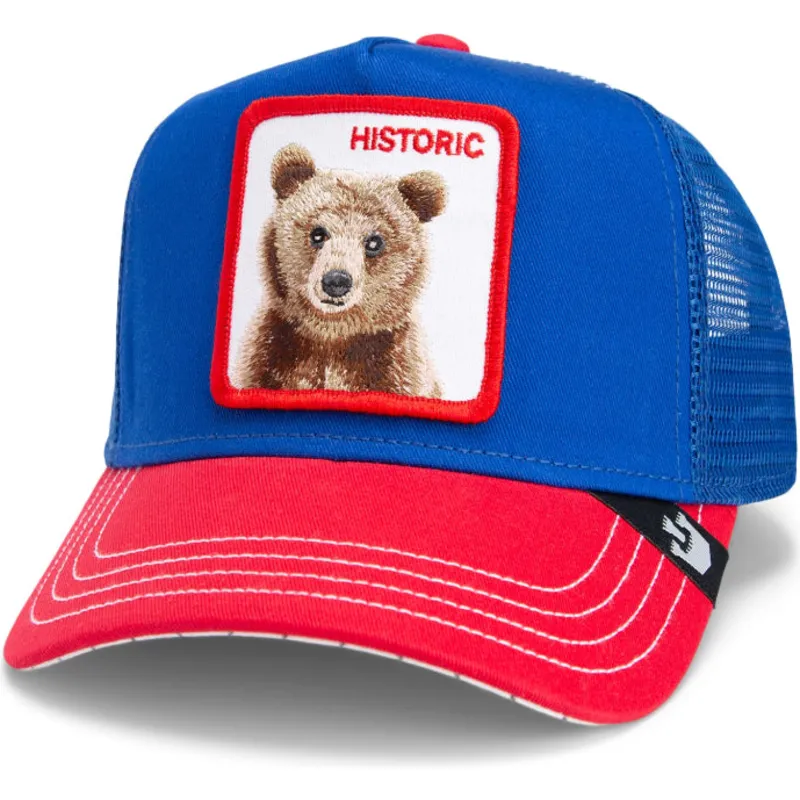 sapkak-ivelt-kek-snapback-the-historic-bear-fab-farm-the-farm-goorin-bros