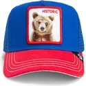 sapkak-ivelt-kek-snapback-the-historic-bear-fab-farm-the-farm-goorin-bros