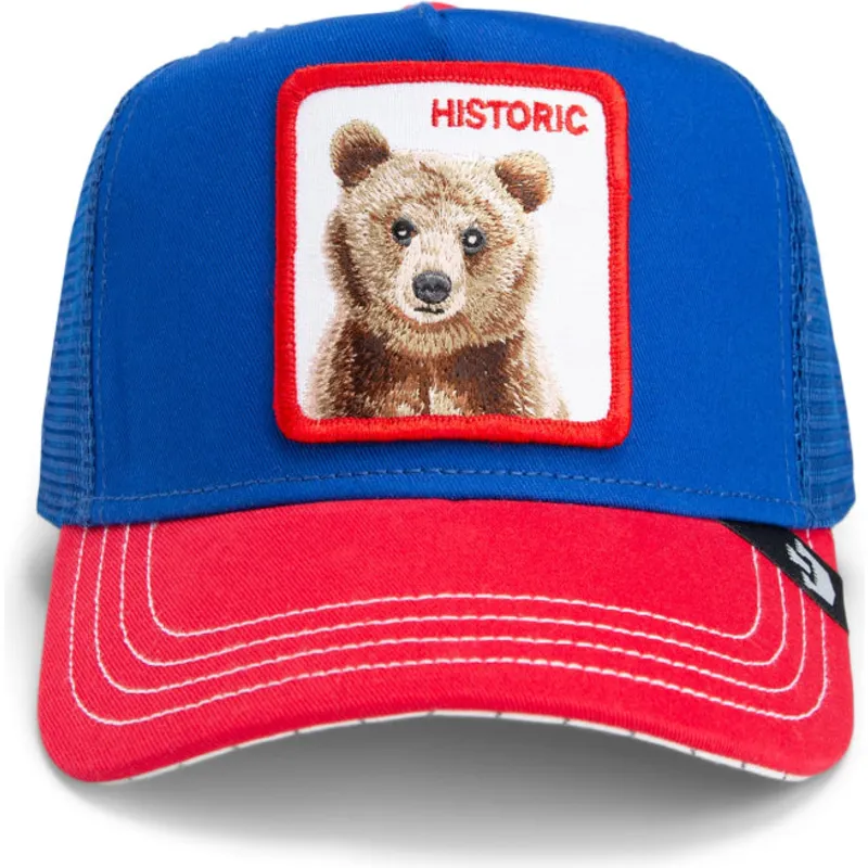 sapkak-ivelt-kek-snapback-the-historic-bear-fab-farm-the-farm-goorin-bros