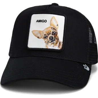 Sapkák ívelt fekete snapback perro chihuahua The Amigo Core Combo The Farm The Farm de Goorin Bros.