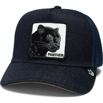 Trucker-Cap marineblau Panther The Panther Global Core Denim The Farm von Goorin Bros.