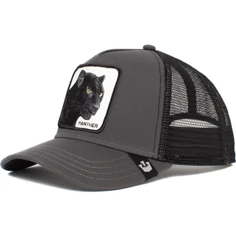 Grau Pantera Trucker-Kappe The Panther Global Core The Farm von Goorin Bros.