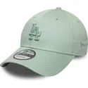 justerbar-ljusgron-bojd-keps-med-gront-los-angeles-dodgers-logotyp-9forty-colour-pack-fran-new-era-mlb
