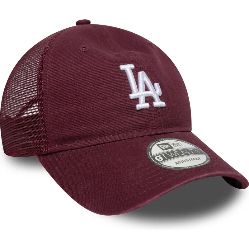 trucker-cap-weinrot-9twenty-colour-pack-los-angeles-dodgers-mlb-von-new-era