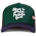 kusten-hft-grune-und-marineblaue-trucker-kappe-when-in-doubt-paddle-out