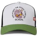 trucker-cap-grau-und-grun-spreading-the-stoke-forever-hft-von-coastal