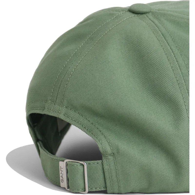 grune-verstellbare-curved-cap-shield-cotton-twill-kalamata-green-von-gant