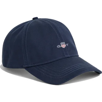 Gorra curva azul marino ajustable Shield Cotton Twill Marine de Gant