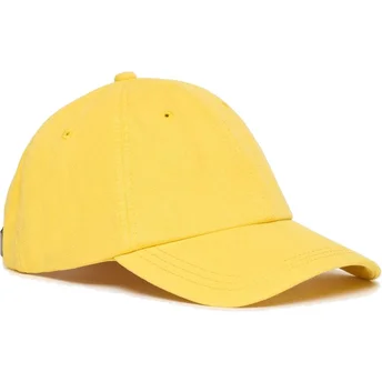 Justerbar gul vintage broderad kurvkeps Springs Yellow från Superdry