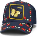 sapkak-ivelt-sotetkek-snapback-goorin-bros-butterfly-hyper-active-flora-fauna-the-farm-navy-blue-hat-the-farm-goorin-bros