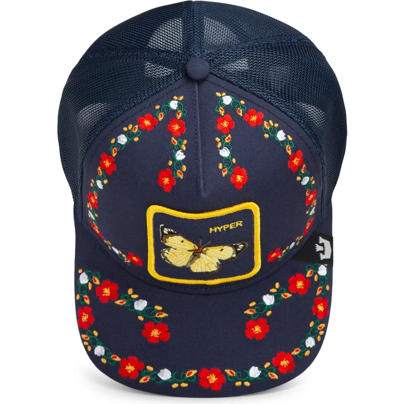 goorin-bros-butterfly-hyper-active-flora-fauna-the-farm-marinbla-trucker-keps