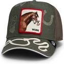 cap-ivelt-zelen-snapbek-goorin-bros-work-double-shift-horse-play-the-farm-green-hat-the-farm-de-goorin-bros
