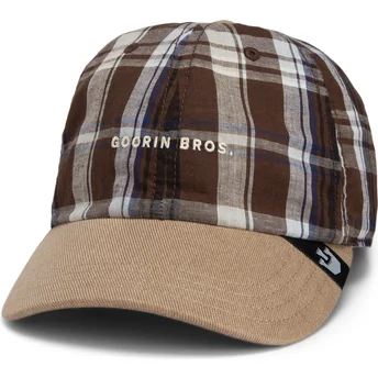 Cap ívelt кафяв снапбек Goorin Bros. Curved Brim Ask Your Mother Papa Cap Madras The Farm Brown Cap The Farm de Goorin Bros.