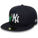 new-era-new-york-yankees-mlb-59fifty-food-icon-navy-blaue-fitted-cap
