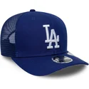 trucker-cap-blau-9seventy-stretch-snap-der-los-angeles-dodgers-mlb-von-new-era