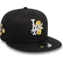 sapkak-lapos-fekete-snapback-9fifty-floral-los-angeles-dodgers-mlb-new-era