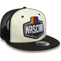 beige-und-schwarze-9fifty-classics-logo-nascar-trucker-kappe-von-new-era
