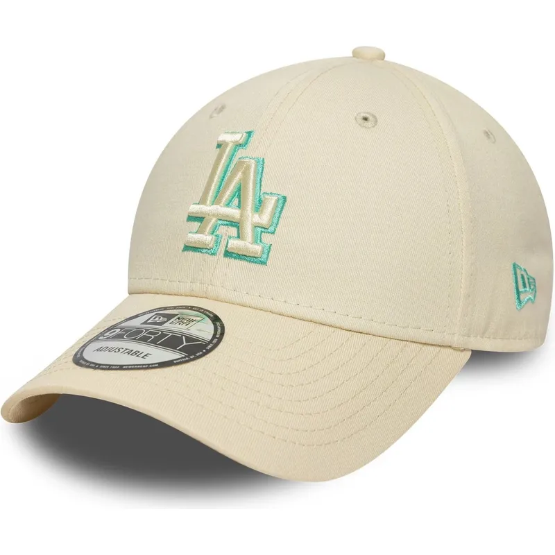 sapkak-ivelt-bezs-allithato-9forty-team-outline-los-angeles-dodgers-mlb-new-era