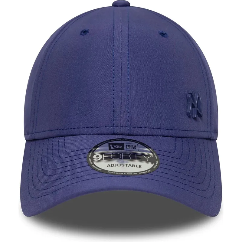violette-verstellbare-curved-cap-9forty-tonal-flawless-der-new-york-yankees-mlb-von-new-era