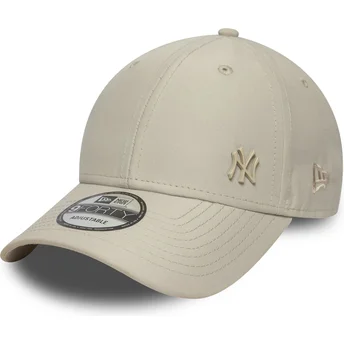 Cap ívelt бежов регулируема лента 9FORTY Tonal Flawless New York Yankees MLB New Era
