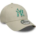 cap-ivelt-bezhov-reguliruema-lenta-9forty-seasonal-infill-new-york-yankees-mlb-new-era