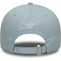 blaue-verstellbare-curved-cap-9forty-floral-icon-der-los-angeles-dodgers-mlb-von-new-era
