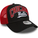 sapkak-ivelt-fekete-snapback-e-frame-script-chicago-bulls-nba-new-era