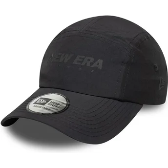 New Era Curved Brim Runner Tech Black Adjustable Cap