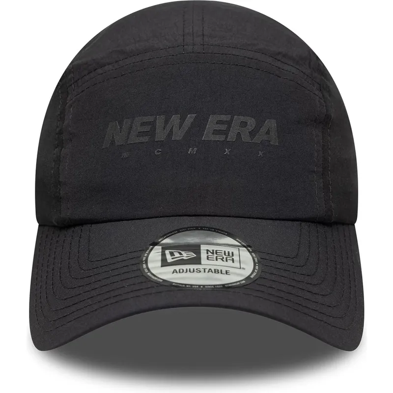 schwarze-verstellbare-gebogene-kappe-runner-tech-von-new-era