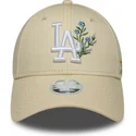 sapkak-ivelt-bezs-allithato-9forty-floral-icon-los-angeles-dodgers-mlb-new-era