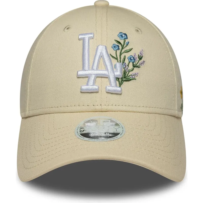 sapkak-ivelt-bezs-allithato-9forty-floral-icon-los-angeles-dodgers-mlb-new-era