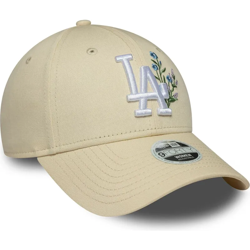 sapkak-ivelt-bezs-allithato-9forty-floral-icon-los-angeles-dodgers-mlb-new-era