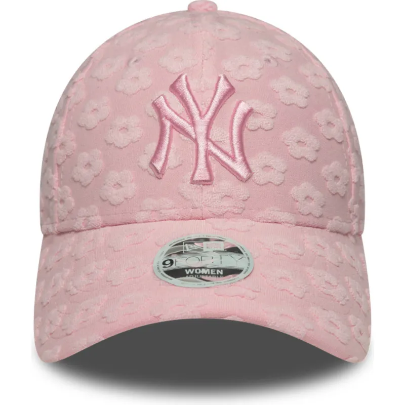 sapkak-ivelt-rozsaszin-allithato-9forty-floral-towelling-new-york-yankees-mlb-new-era