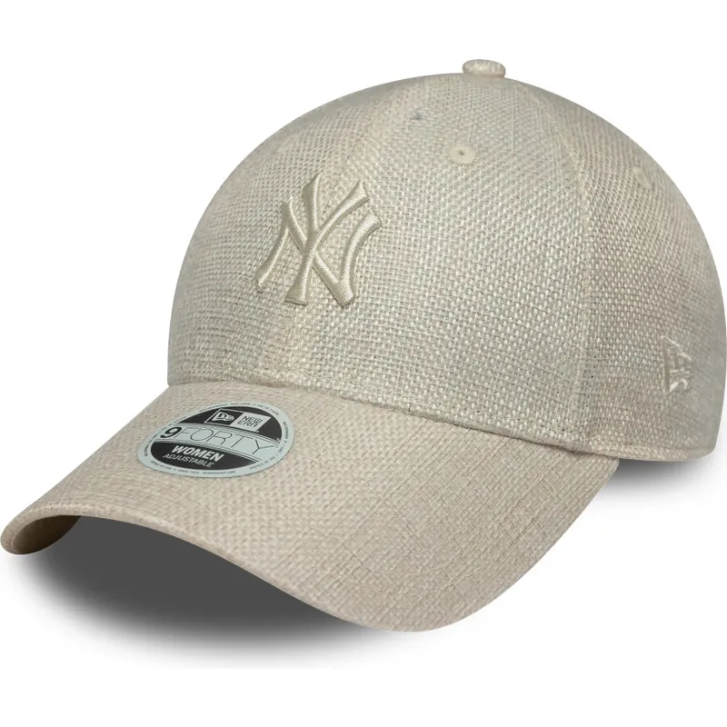 sapkak-ivelt-bezs-allithato-9forty-woven-new-york-yankees-mlb-new-era