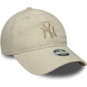 sapkak-ivelt-bezs-allithato-9twenty-linen-new-york-yankees-mlb-new-era