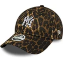new-era-curved-brim-women-9twenty-outline-new-york-yankees-mlb-leopard-adjustable-cap