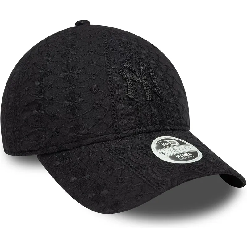 sapkak-ivelt-fekete-allithato-pant-9twenty-broderie-new-york-yankees-mlb-new-era