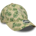 cap-ivelt-bezhov-reguliruema-lenta-9twenty-all-over-print-tropical-new-york-yankees-mlb-new-era