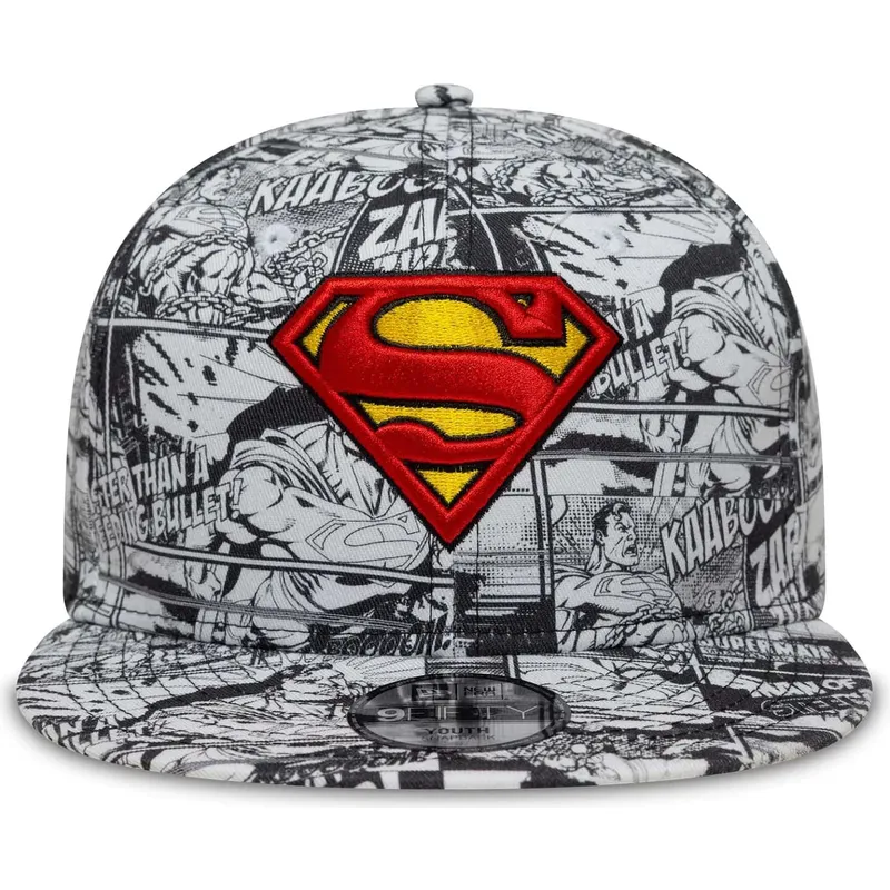 sapkak-lapos-fekete-snapback-gyereknek-9fifty-all-over-print-superman-dc-comics-new-era