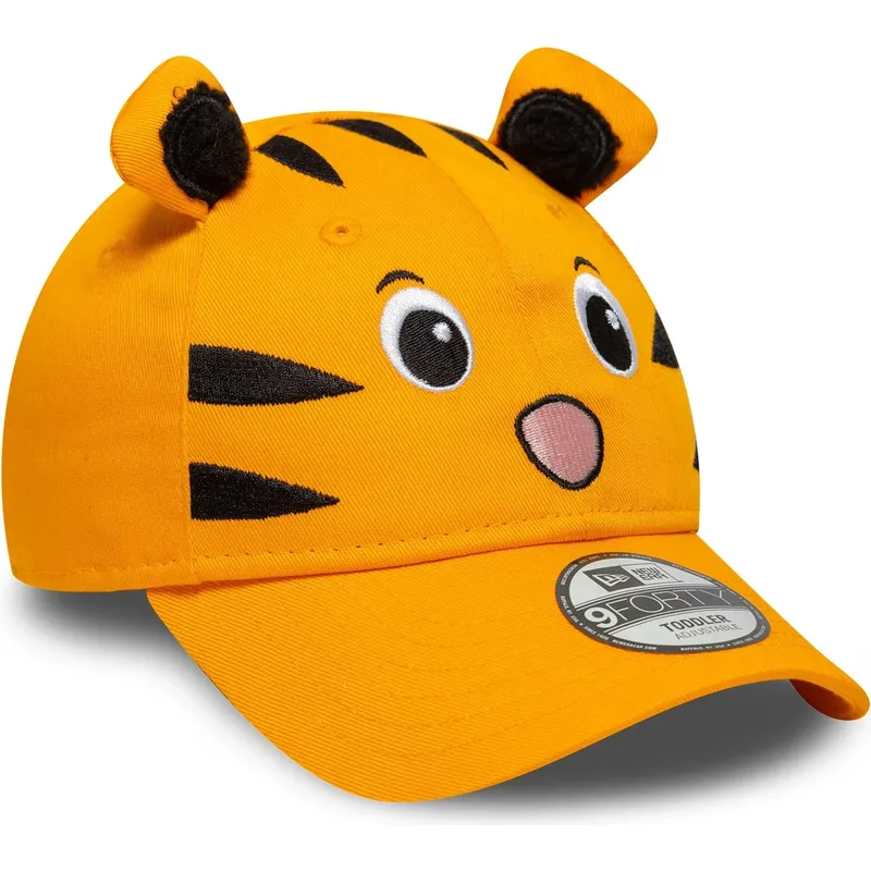sapkak-ivelt-narancssarga-allithato-gyereknek-9forty-animal-new-era