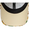 new-era-9forty-all-over-print-safari-beige-verstellbare-kappe-fur-kinder