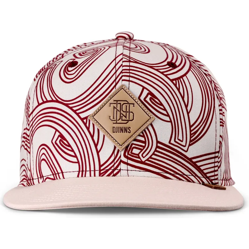 sapkak-lapos-bezs-snapback-ma-pattern-djinns